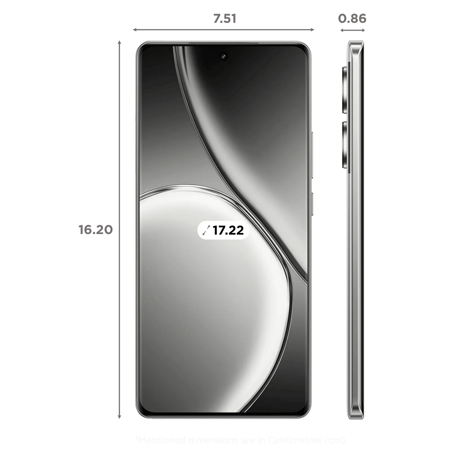 Buy realme GT 6T 5G (8GB RAM, 128GB, Fluid Silver) Online – Croma